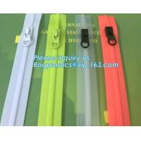 China #5 TPU Coating Waterproof Open End Nylon Zipper For Outdoor Garment, nylon waterproof zipper with auto lock slider zippe for sale