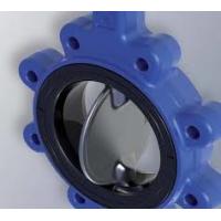 Quality Black NBR Seat Butterfly Valve , Centerline 1 '' - 54 '' Hub Seal Seat for sale