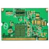 China Green HDI PCB Board / 10 Layer PCB Gold Edge Plating HDI for Electronics factory