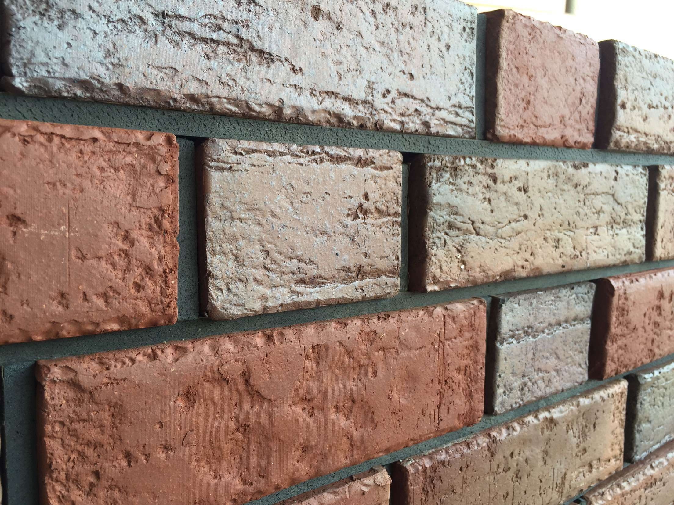 China 3 Holes Turned Color Perforated Clay Bricks Building Materials factory