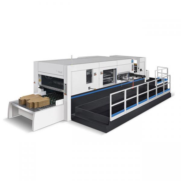 Quality Flatbed Paperboard Corrugated Carton Die Cutting Machine Sheet Fed Rotary Die Cutter for sale