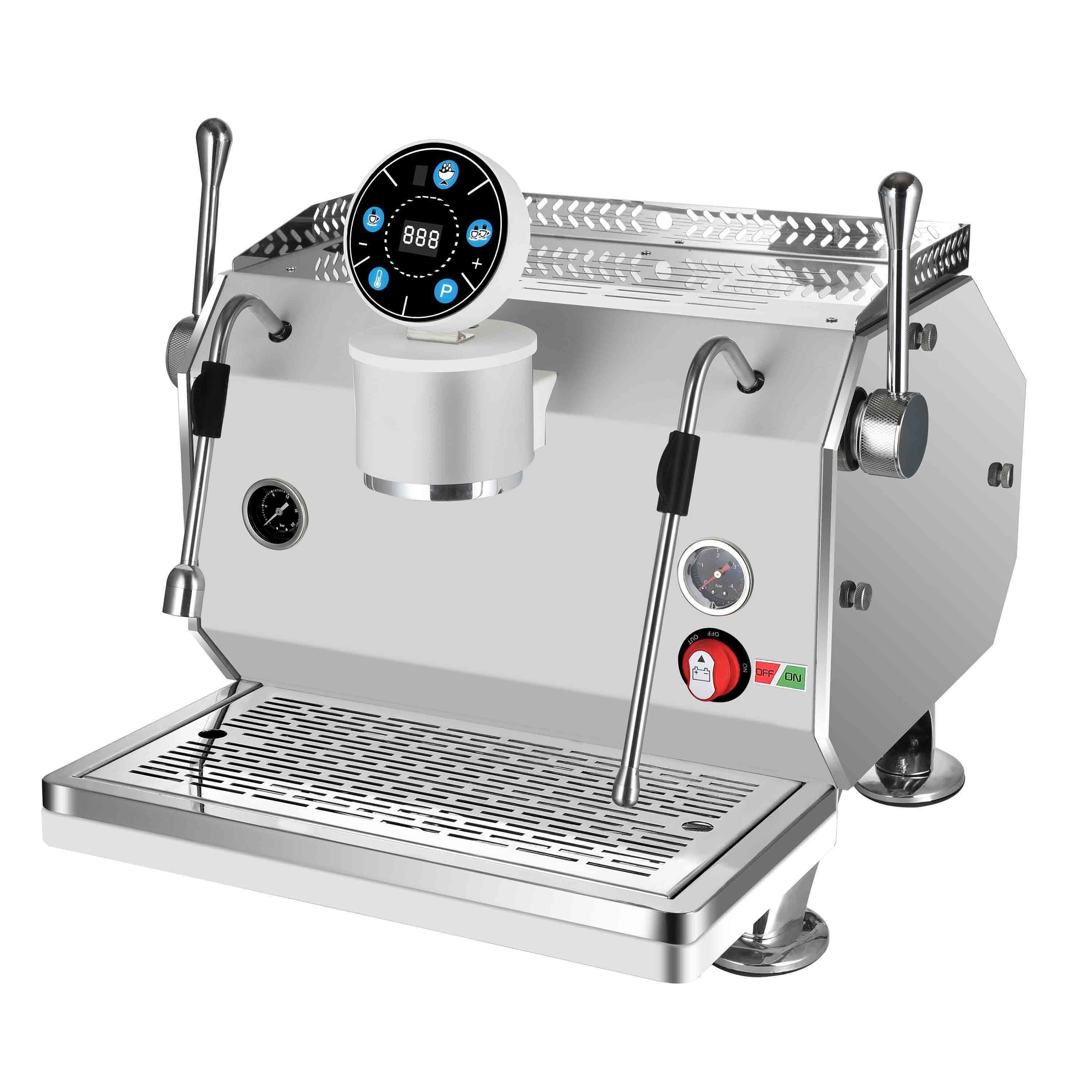 China NW 38kg Semi Automatic Commercial Espresso Machine With Dual Boiler factory