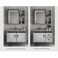 Quality Insectproof Smart Bathroom Cabinet , Aviation Aluminium Vanity Cabinet for sale