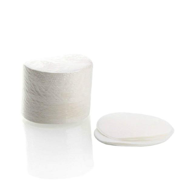 Quality White Color Disk Round Coffee Filter Paper 58mm 64mm 100pcs for sale