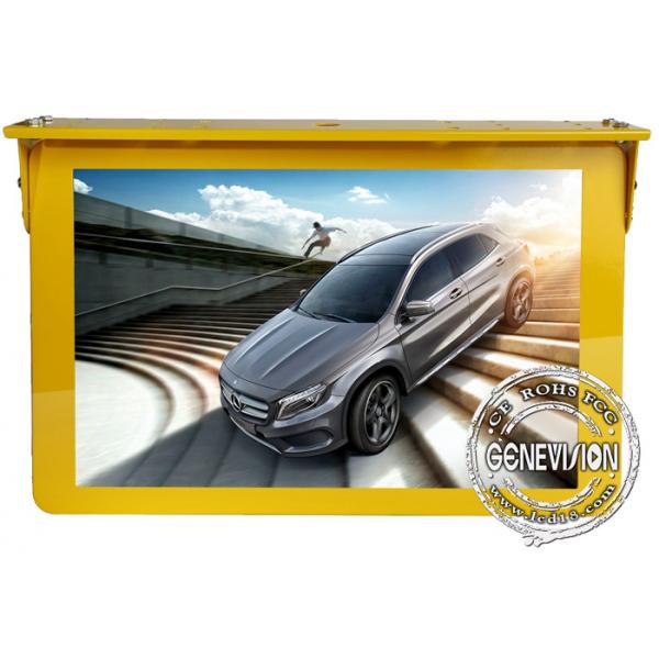 Quality Ultra Slim Lcd Advertising Display Bus / Train Digital Signage 15 Inch 82 Inch for sale