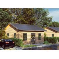 China EU/AU Standard WPC Cladding Prefab Mobile Homes Cheap Manufactured Homes Light Steel Frame House For Sale factory