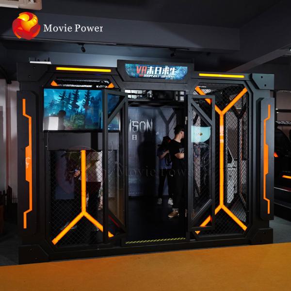 Quality Amusement Center 9D VR Cinema Virtual Reality Motion Simulator 4 Seats for sale