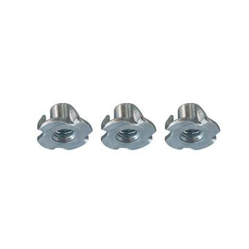 Quality ZP YZ Black / Gray Phosphated Plated Steel T Nuts With 4 Prongs for sale