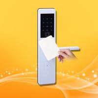Quality Smart Card Hotel Door Lock , Card Operated Door Locks Support Android 4.3 System for sale