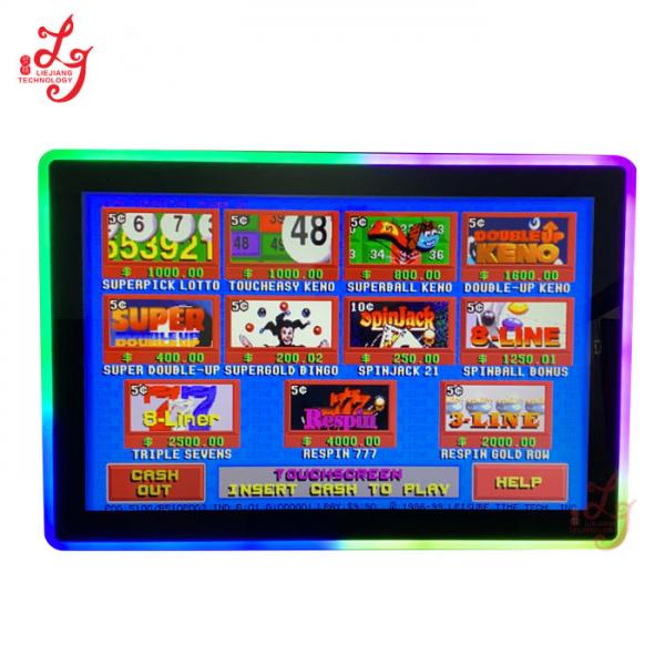 Quality 22 Inch PCAP Touch Screen For Gold Touch and POG 3M RS232 Gaming Monitor For Sale for sale