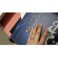 China Cartie JUSTE UN CLOU Ring Precious Jewelry 18K Yellow Gold Diamond Nail Ring factory