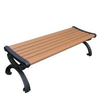 China Customized Outdoor Recycled Plastic Benches , Outdoor Urban Furniture 1500mm Length factory