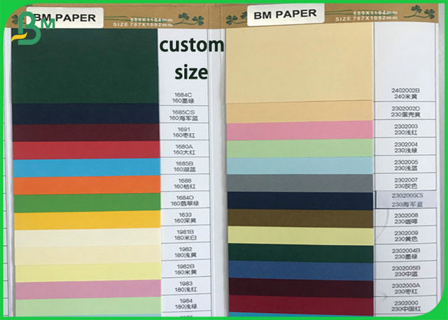 FSC 100% Virgin Colored Yellow Offset Paper 70gram 80gram Smooth Surface 