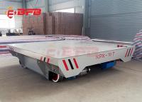 China Heavy Duty Material Handling Motorized 10 Ton Battery Powered Electric Rail Transfer Cart factory