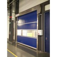 China High Frequency Motor System High Speed PVC Stainless Steel Industrial Roll Up Door for sale