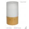 China Wood Base Ultrasonic Air Scent Diffuser Machine 90ml For Home factory