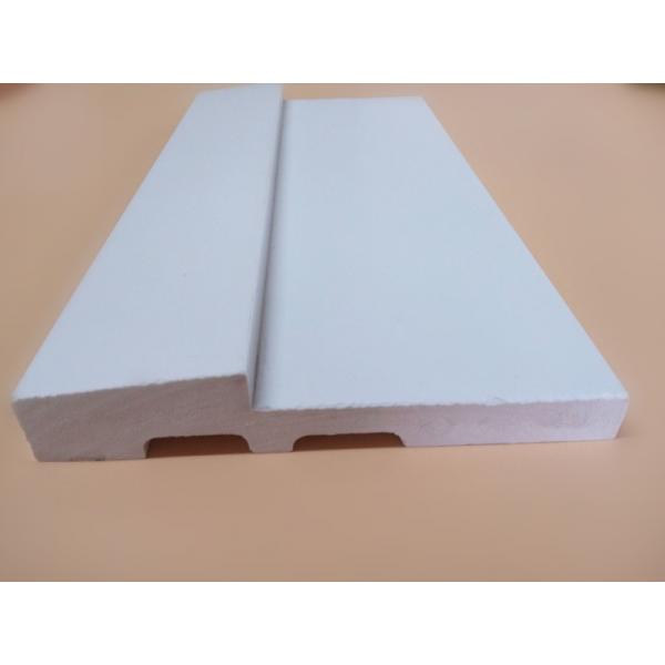 Quality Smooth PVC Trim Moulding Elbowboard Plate / Plastic Window Board for sale