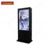China Multi Size Outdoor Floor Standing LCD Advertising Display Outdoor Digital Kiosk factory