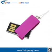 China Ultra slim rotate USB Flash Drives, USB Flash Drives Bulk Cheap memory storage factory