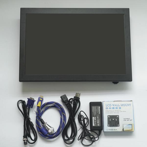 Quality IP65 Multi Touch Screen Monitor , 19 Inch Waterproof Lcd Monitor High Brightness for sale