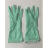 China Cotton Spray Flocklined Household Rubber Gloves For Dishwashing factory