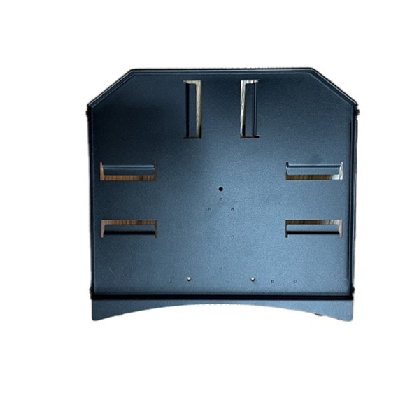 Quality Copper SS Sheet Metal Fabrication Custom Black Powder Coated Rack Drummy Cover Mounting Bracket for sale