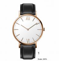 China Fashion Watch,Business watches for men, 2017 simple design dial, with leather/steel band, accept customize. factory