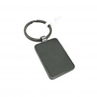 China Customized Logo Black Gun Metal Keychain Holder for High Sales factory