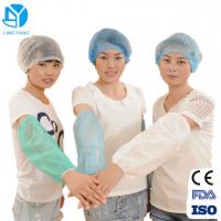 china Non Woven Soft Disposable Sleeve Covers For Chemical Workplace Eco Friendly