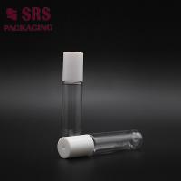 China PET-8ml plastic transparent roller ball bottle for lip gloss perfume empty factory