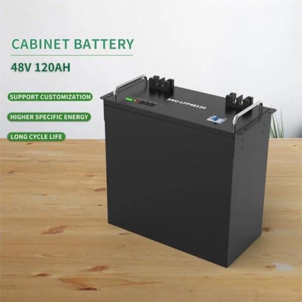 Quality Deep Cycle Rack Mount Lithium Battery 48V 120AH Cabinet Lifepo4 Battery for sale