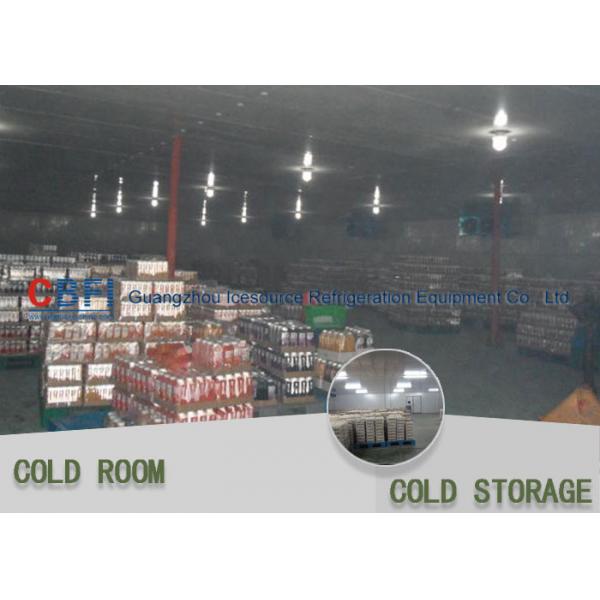 Quality Fast Food Shops / Supermarket Cold Room , Walk In Cold Storage With Automatic for sale