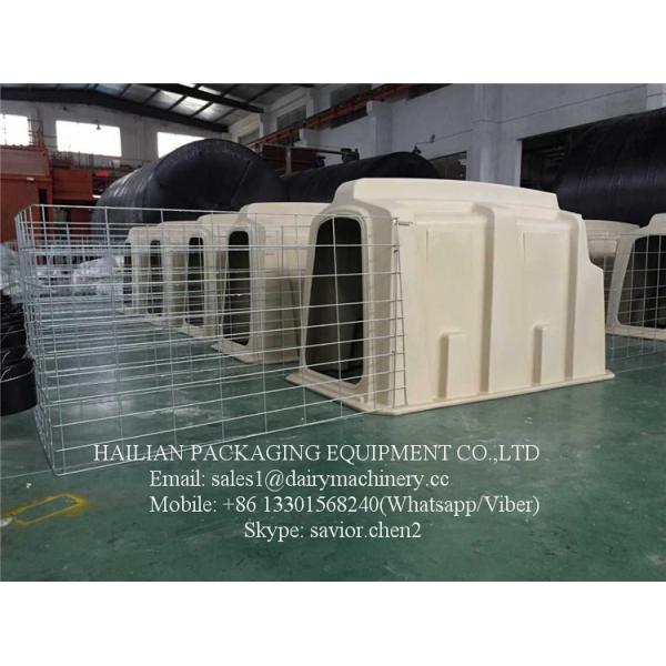 Quality 2500 X 1600 X 1400mm Calf Housing Plastic Calf Shelters For Calves Sheep And Goats for sale
