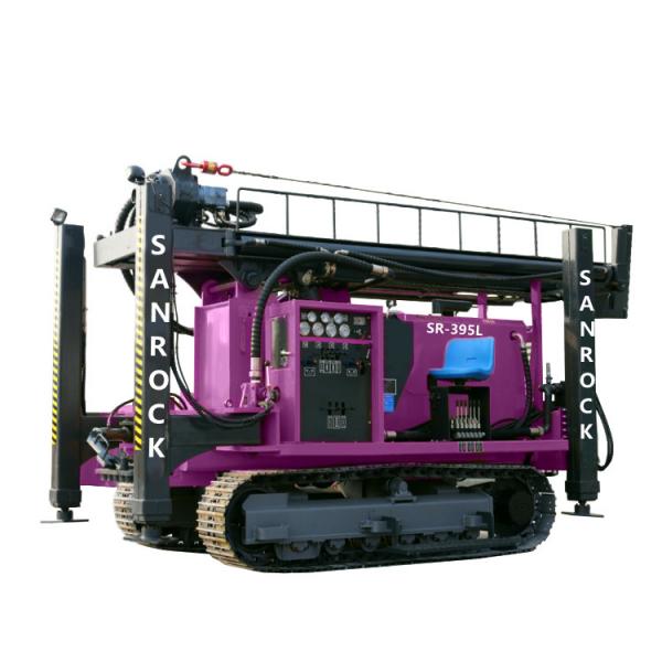 Quality Deep Water Well Drilling Rig Hydraulic Borehole 400Meters Well Water Drilling for sale