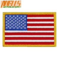 china Square Iron On Embroidery Patch Dry Cleanable Sew On Embroidered Patches