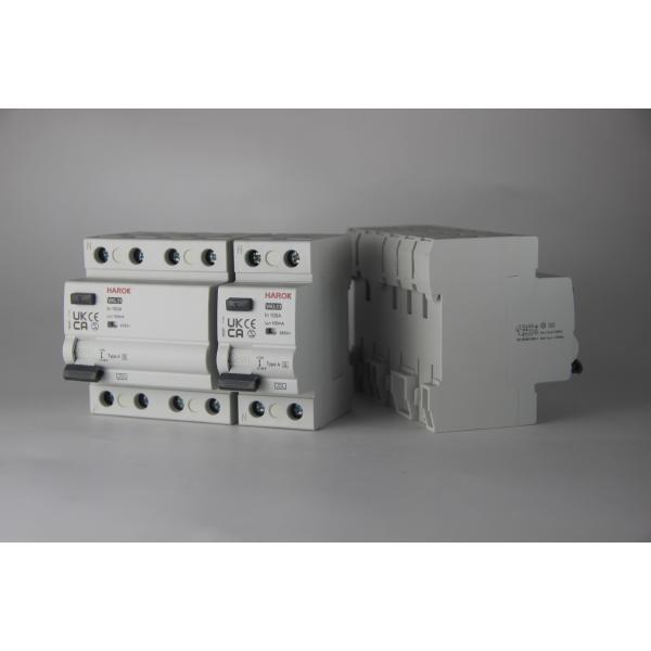 Quality 16A-100A Rated Residual Current Circuit Breaker electrical rccb With ISI Mark for sale