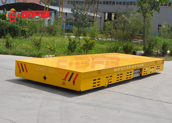 Quality 1-500T Battery Powered Steerable Electric Trackless Transfer Cart China Factory for sale