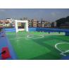 China Safe Giant Soccer Field Inflatable Football Playground Indoor / Inflatable Soccer Field factory