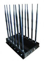China 5.2G/5.8G WIFI Jammer with 12 antennas blocking all signals factory