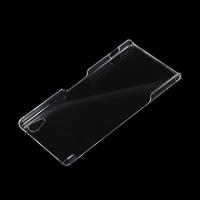 China Crystal PC Hard Cover Case For Sony xperia z5 clear transparent tough case factory