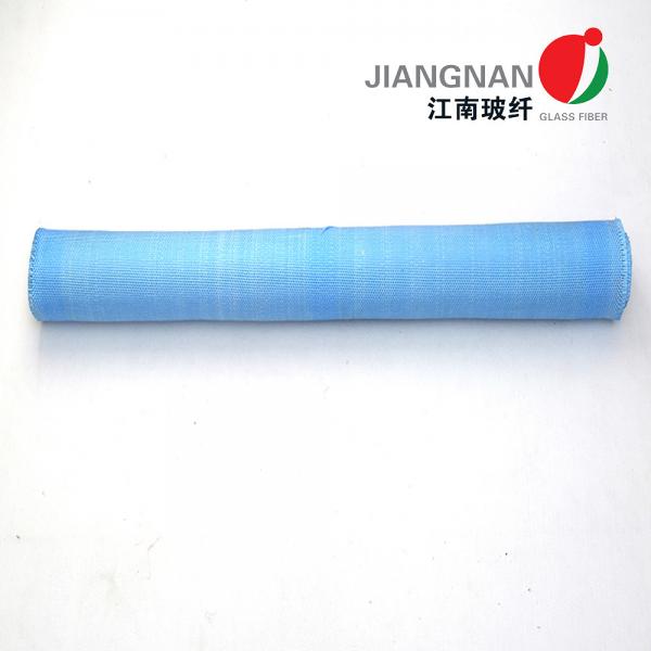 Quality 0.43mm Thickness PU Coated Fiberglass Fabric Two Sides Alkali Free for sale