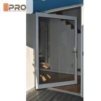 China Customized Size Aluminum Glass Pivot Entry Door / Center Pivot Door front door pivot door aluminum pivot front door factory