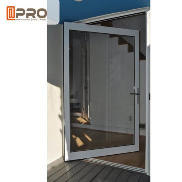 Quality Unique Villa Front Glass Entry Doors / Single Pivot Patio Doors front door pivot for sale