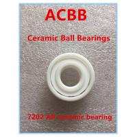 Quality 7202 all-ceramic bearing with high speed and high temperature resistance for sale