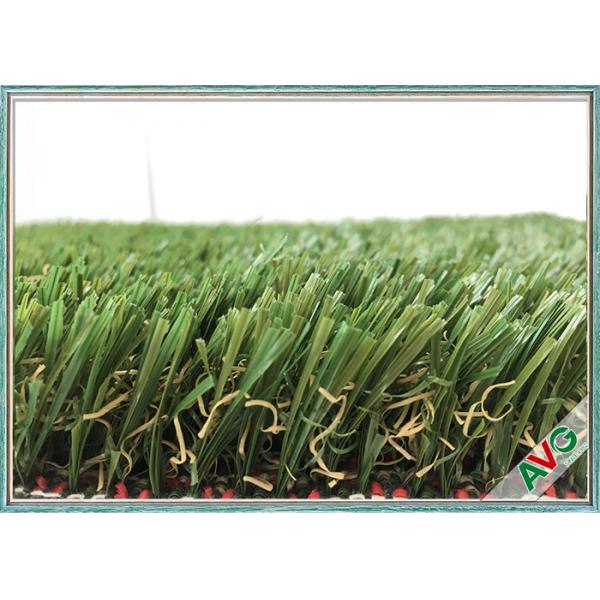 Quality Professional Natural Artificial Grass Turf , School / Backyard / Garden Fake Grass for sale