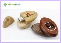 Buy cheap Pocket Environmental Oval 2G , 4G , 8G Wood USB Flash Drives for Windows 2000 from wholesalers