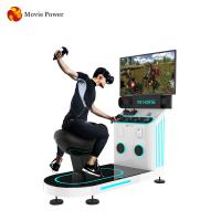 China Coin Operated Games VR Virtual Reality Simulator Horse 9D Experience Game Racing Simulation factory