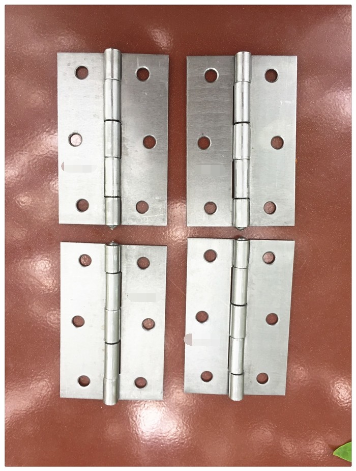 China Unpolished Entry Metal Door Hinges Brass Plated Nickel Plated Light Weight factory