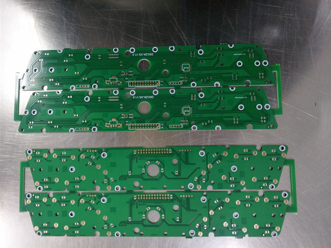 China Fr4 Circuit Board / FR4 PCB Board , Double Side Pcb Green Solder Mask for sale