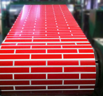 Quality Printed Hot Dip Galvanized Steel Coil Z70 0.55*1200mm GB/T2518-88 For Household for sale